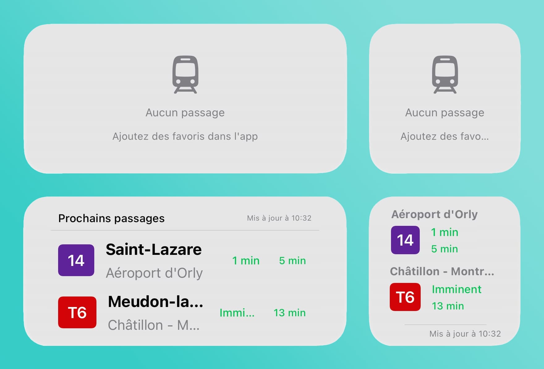 EaseIDF widget interface